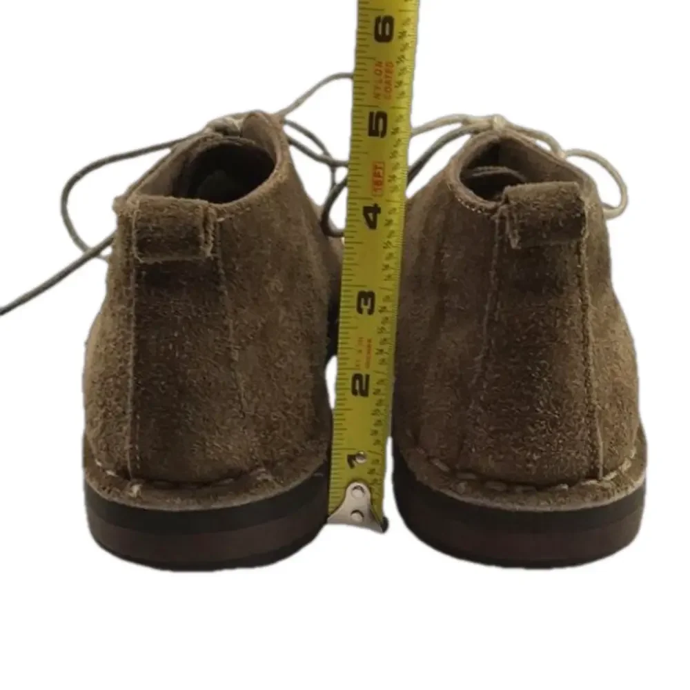 MERONA Men's Chukkas Olive Greenish/Brown Suede Leather Lace-Up Ankle Boots—Sz 7